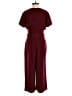 Charles Henry 100% Polyester Solid Burgundy Jumpsuit Size XS - photo 2