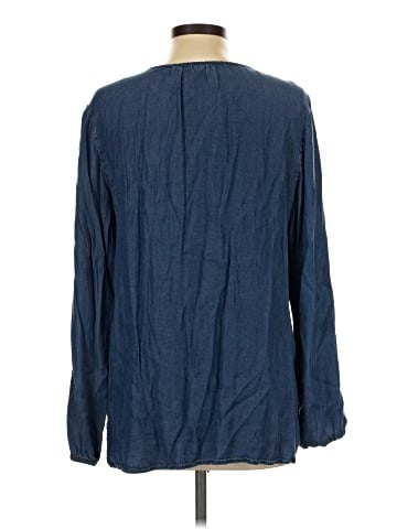 Denim + Company Long Sleeve Blouse (view 2)