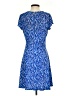 MICHAEL Michael Kors Print Blue Casual Dress Size S - photo 2