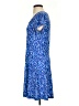 MICHAEL Michael Kors Print Blue Casual Dress Size S - photo 5