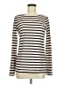 Jigsaw 100% Cotton Ivory Long Sleeve Turtleneck Size M - photo 1
