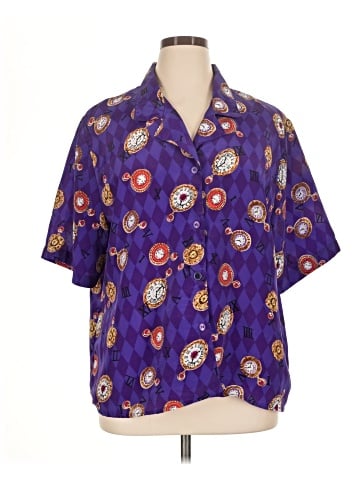 Notations Short Sleeve Blouse (view 1)