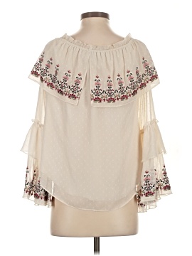 White House Black Market 3/4 Sleeve Blouse (view 2)