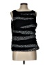 New Directions 100% Polyester Black Sleeveless Top Size L - photo 1