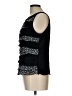 New Directions 100% Polyester Black Sleeveless Top Size L - photo 5