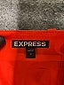 Express Solid Orange Formal Skirt Size 4 - photo 4