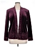 Coldwater Creek Burgundy Blazer Size 16 - photo 1