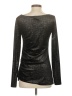 Sarah Pacini Metallic Gray Long Sleeve Top Size Sm (1) - photo 2