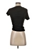 Shein Black Short Sleeve Turtleneck Size 4 - photo 1