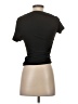 Shein Black Short Sleeve Turtleneck Size 4 - photo 2