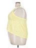 Zyia Active Solid Stripes Yellow Tank Top Size 3X - photo 5