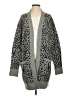 Falls Creek Animal Print Gray Cardigan Size S - photo 1