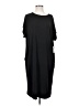 Chico's Solid Black Casual Dress Size Med (1) - photo 1