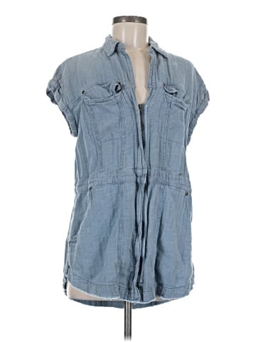 We the Free Denim Vest (view 1)