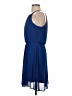 Blue Rain 100% Polyester Solid Blue Cocktail Dress Size S - photo 5