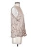ATM 100% Silk Tan Sleeveless Silk Top Size S - photo 4