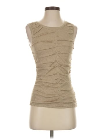 PaperWhite Sleeveless Top (view 1)
