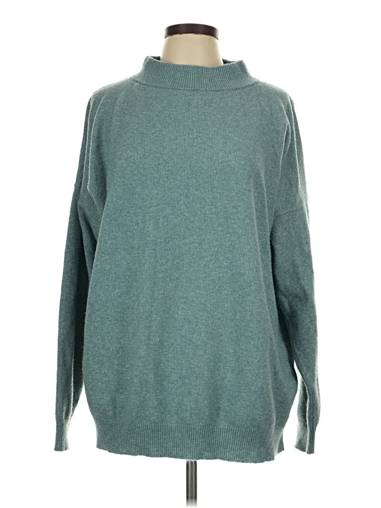 Pre-owned A New Day Turtleneck Sweater In Teal