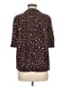 Nic + Zoe 100% Polyester Floral Black 3/4 Sleeve Blouse Size M - photo 2