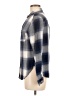 Levi's 100% Viscose Plaid Blue Long Sleeve Button-Down Shirt Size M - photo 5