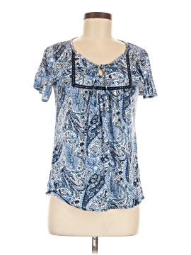 Linda Matthews Short Sleeve Blouse