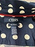Chaps 100% Cotton Polka Dots Blue 3/4 Sleeve Button-Down Shirt Size 1X - photo 7