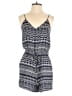 Unbranded Chevron-herringbone Blue Romper Size M (estimated) - photo 1