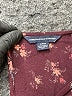 American Eagle Outfitters 100% Viscose Burgundy Romper Size S - photo 4