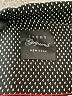 Jachs Girlfriend 100% Rayon Polka Dots Black Short Sleeve Blouse Size XL - photo 7