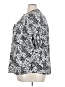 Anne Klein Print Gray Short Sleeve Blouse Size 3X - photo 5