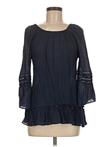 Counterparts 3/4 Sleeve Blouse (view 1)