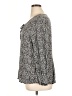 Spense 100% Viscose Gray Long Sleeve Blouse Size 1X - photo 5