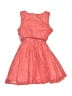 Lily Bleu 100% Polyester Red Dress Size 10 - 12 - photo 2