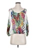 Madison Paige 100% Polyester White 3/4 Sleeve Blouse Size S - photo 1