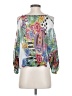 Madison Paige 100% Polyester White 3/4 Sleeve Blouse Size S - photo 2