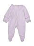 Assorted Brands Solid Purple Long Sleeve Onesie Size 0-3 mo (estimated) - photo 2