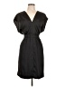 DKNY 100% Polyester Solid Black Cocktail Dress Size L - photo 1