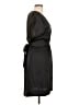 DKNY 100% Polyester Solid Black Cocktail Dress Size L - photo 4