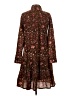 Madison Paisley Brown Casual Dress Size XS - photo 2