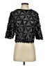 Gracia 100% Polyester Black 3/4 Sleeve Top Size S - photo 1