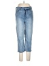 NYDJ Solid Blue Jeans Size 10 - photo 1