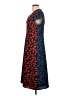 eShakti 100% Polyester Print Blue Casual Dress Size 12 - photo 5