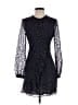 Maje Polka Dots Black Cocktail Dress Size Sm (1) - photo 1