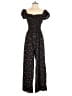 J for Justify Hearts Black Jumpsuit Size M - photo 1