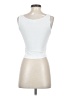 Noisy May White Sleeveless T-Shirt Size S - photo 2