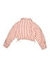 Zara Stripes Orange Long Sleeve Blouse Size 6 - photo 2