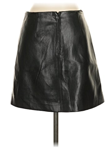 Sunday Best Faux Leather Skirt (view 2)