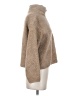 H&M 100% Polyester Tan Turtleneck Sweater Size XS - photo 4