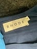 Rhode 100% Cotton Blue Cocktail Dress Size 6 - photo 7