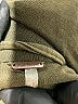 Free People 100% Polyester Argyle Green Jacket Size XS - photo 6